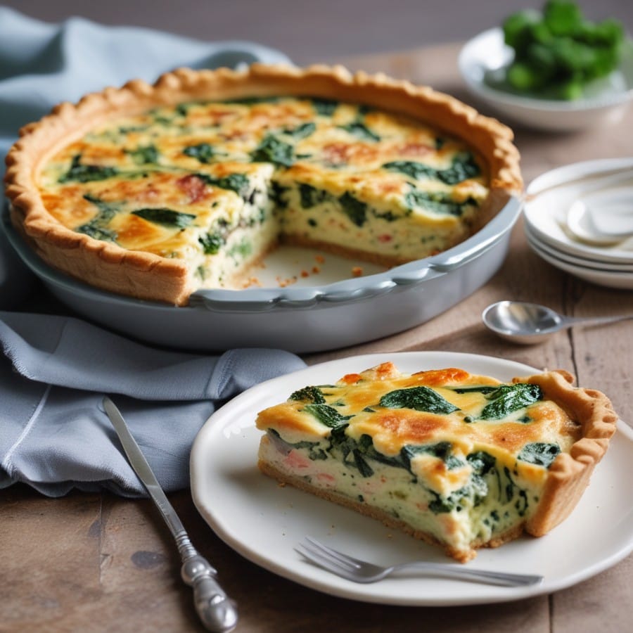 Mary Berry Salmon And Broccoli Quiche