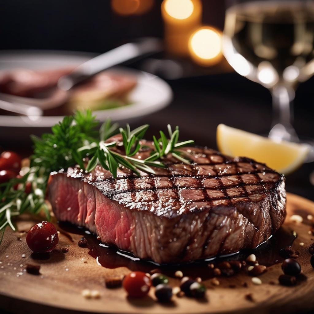 James Martin Sirloin Steak