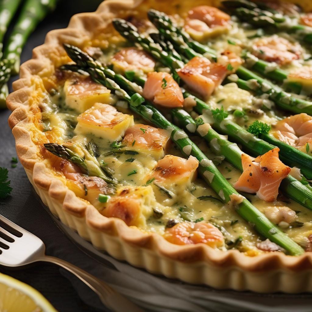 Mary Berry Salmon And Asparagus Quiche