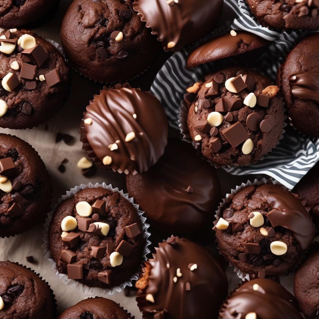 Mary Berry Double Chocolate Chip Muffins