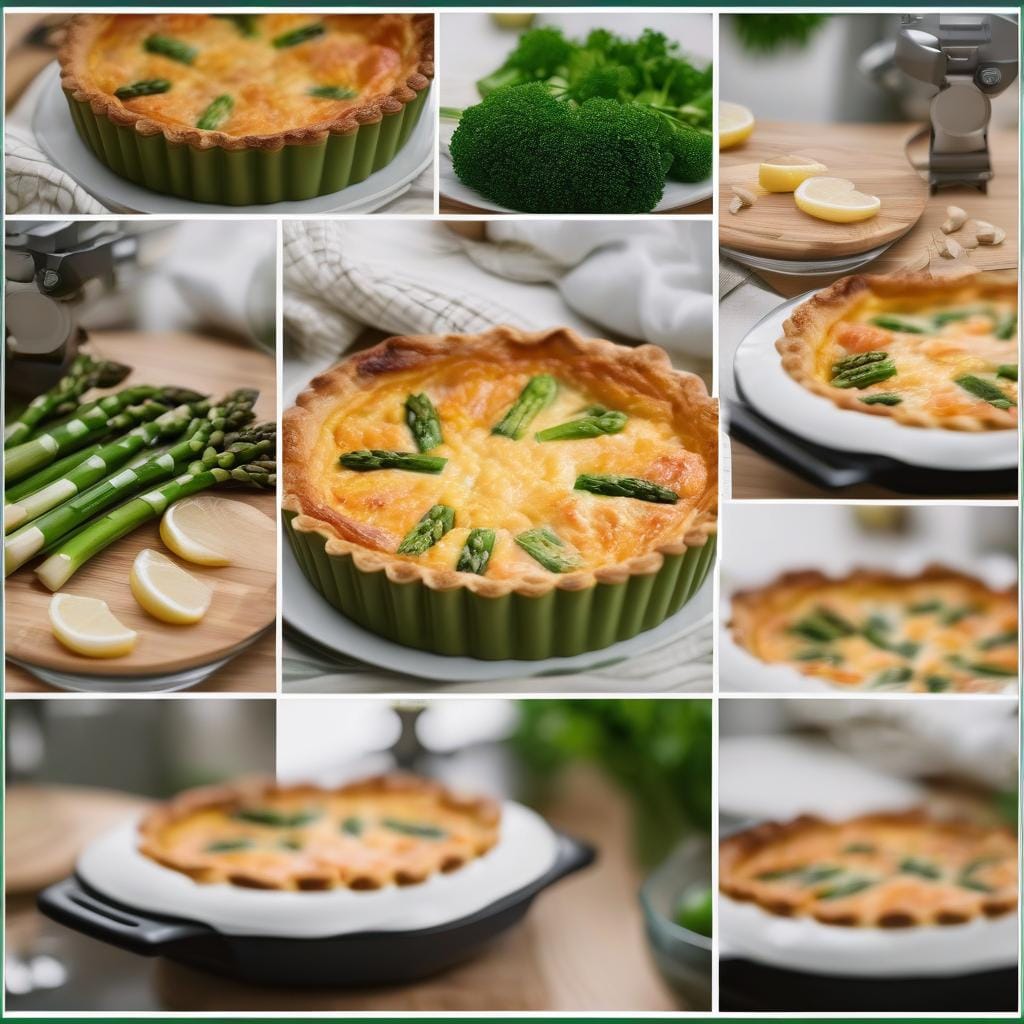 How to Make Salmon and Asparagus Quiche Mary Berry Recipe