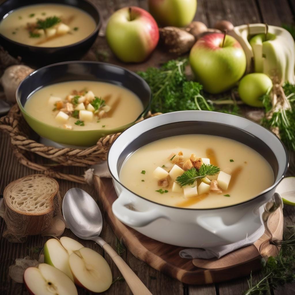 Hairy Bikers Parsnip and Apple Soup Recipe