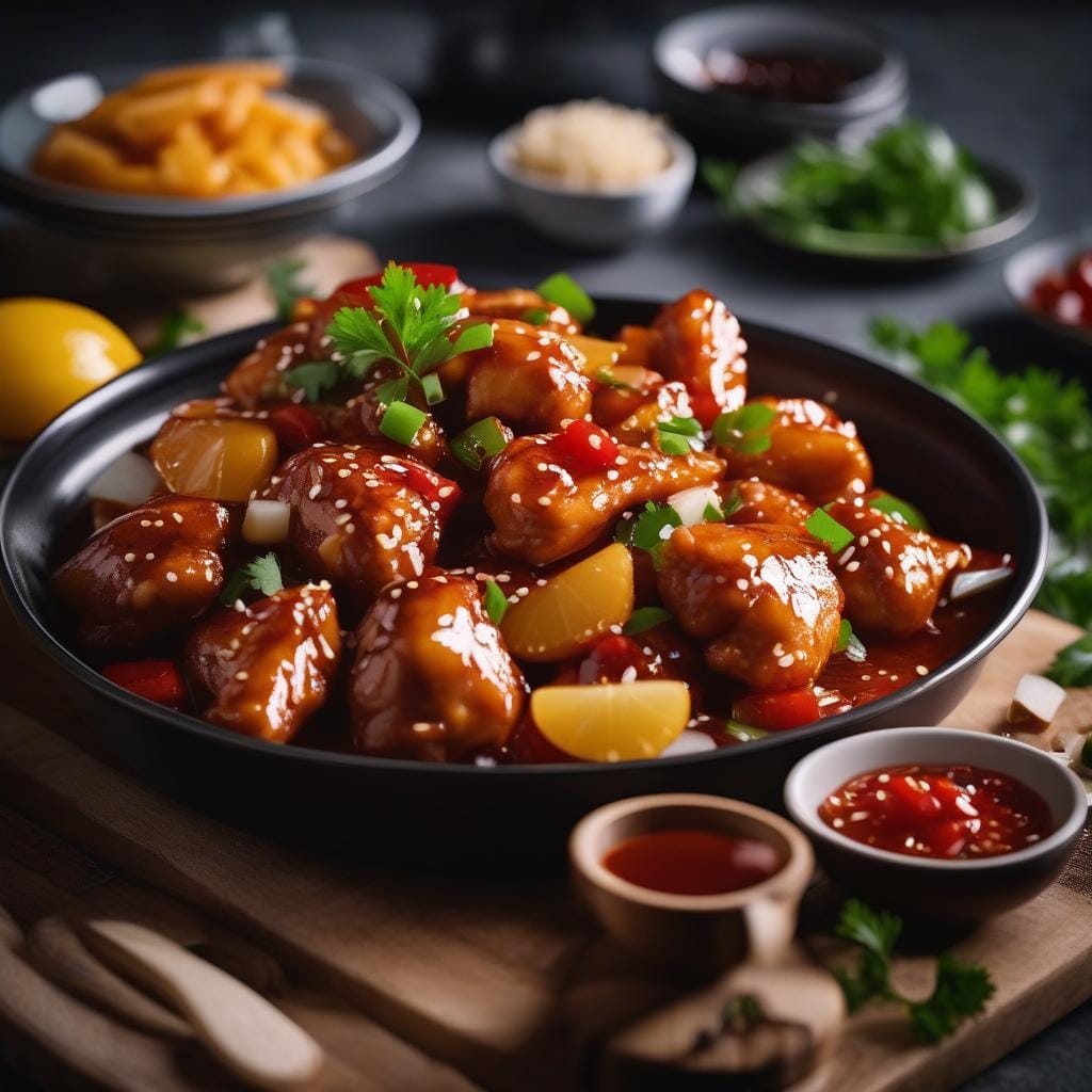 Hairy Bikers Sweet and Sour Chicken Recipe