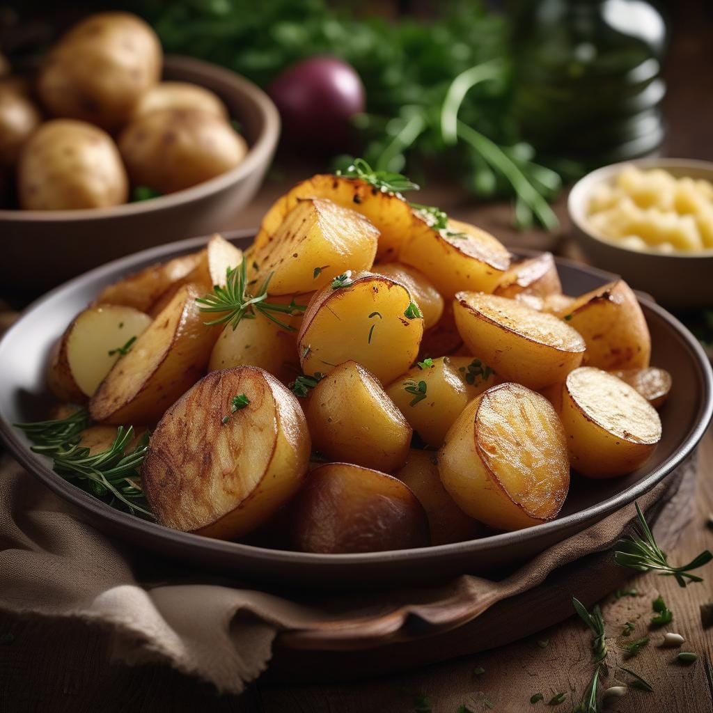 Hairy Bikers Roast Potatoes Recipe