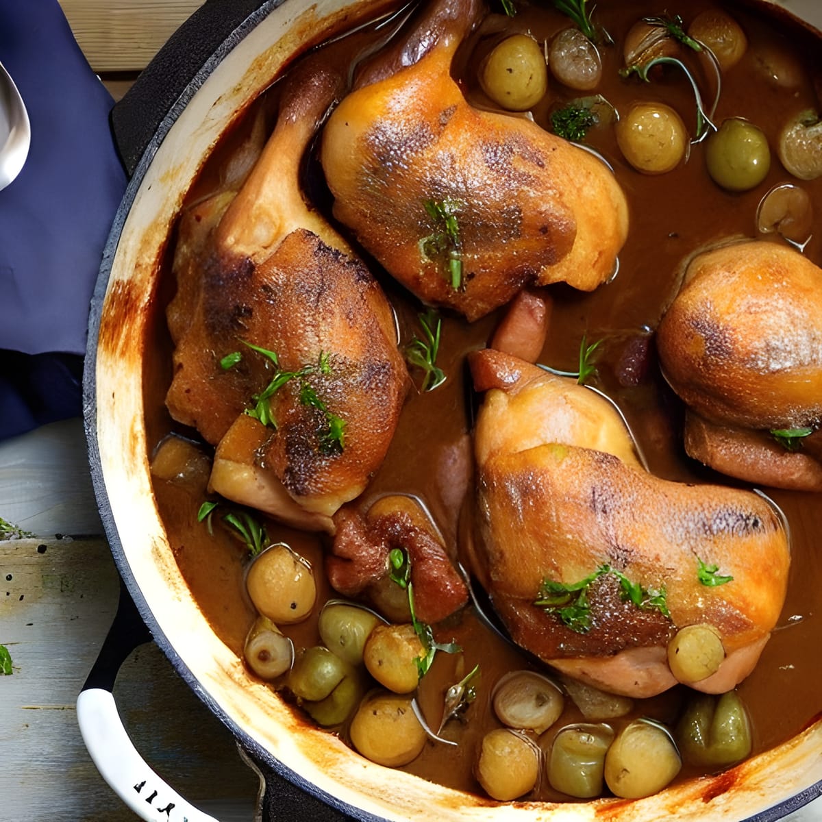 Delia Smith's Coq au Vin