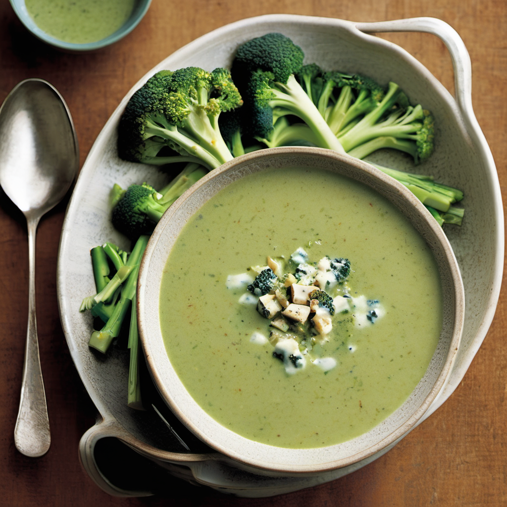 Mary Berry's Broccoli and Stilton Soup