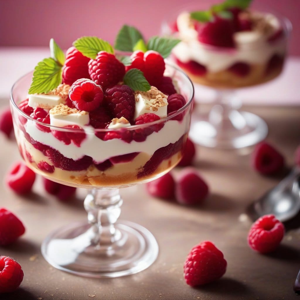 James Martin's Raspberry Trifle