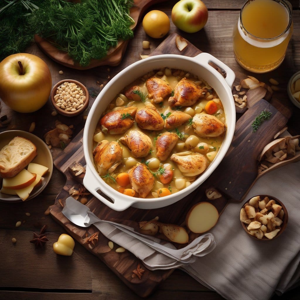 Hairy Bikers Chicken Cider Casserole