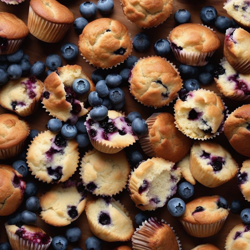 James Martin Blueberry Muffins