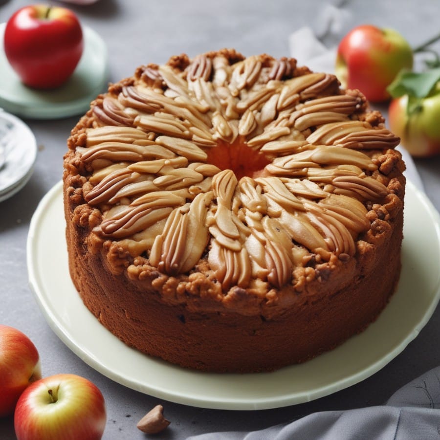 Mary Berry Apple And Walnut Cake