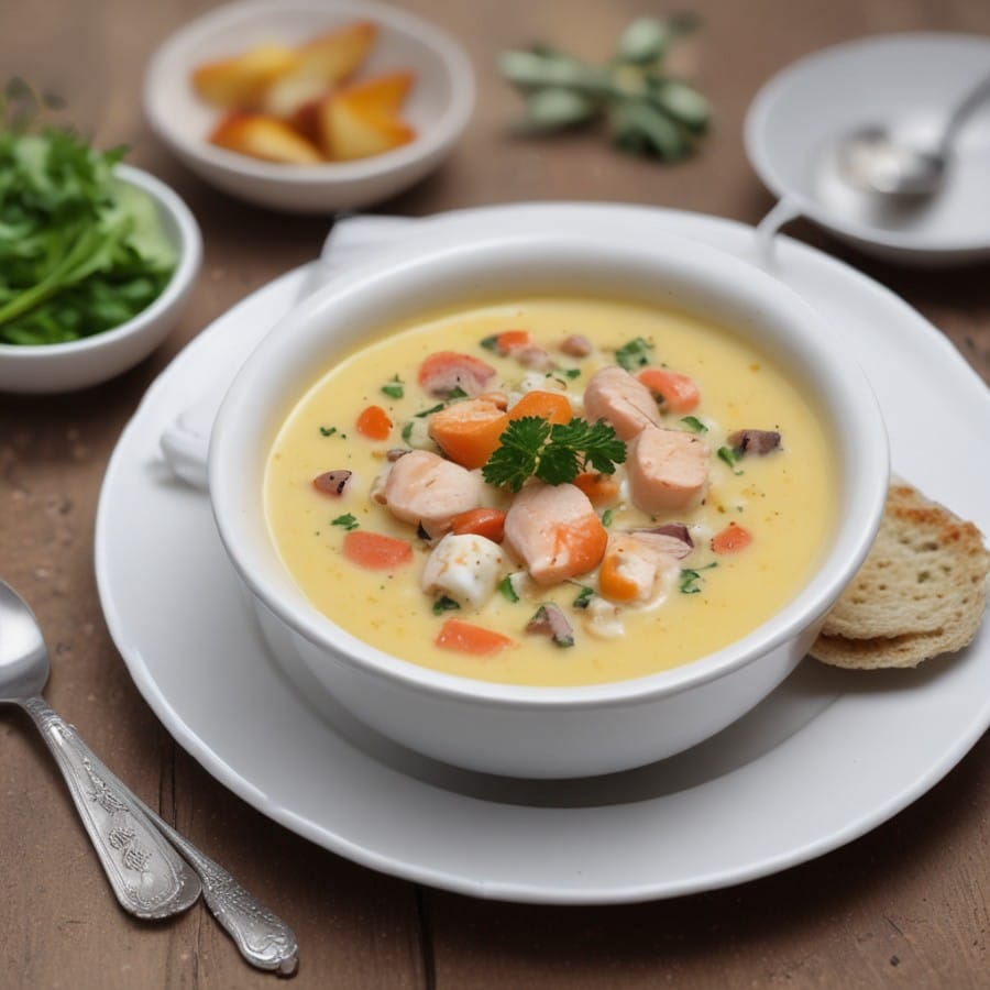 James Martin Fish Chowder