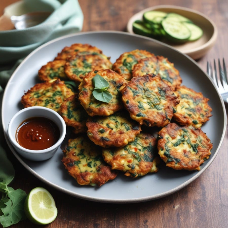 Nigella Courgette Fritters