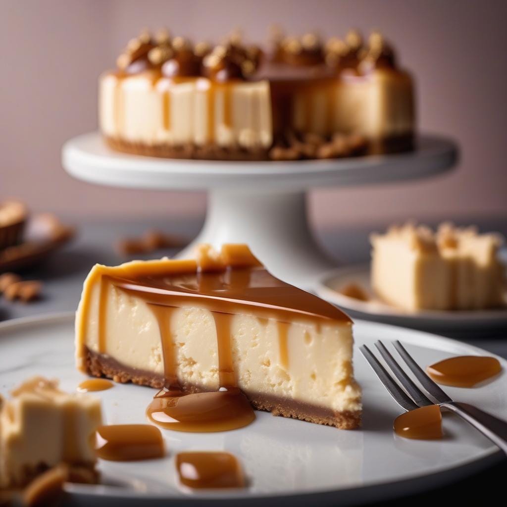 Mary Berry Salted Caramel Cheesecake