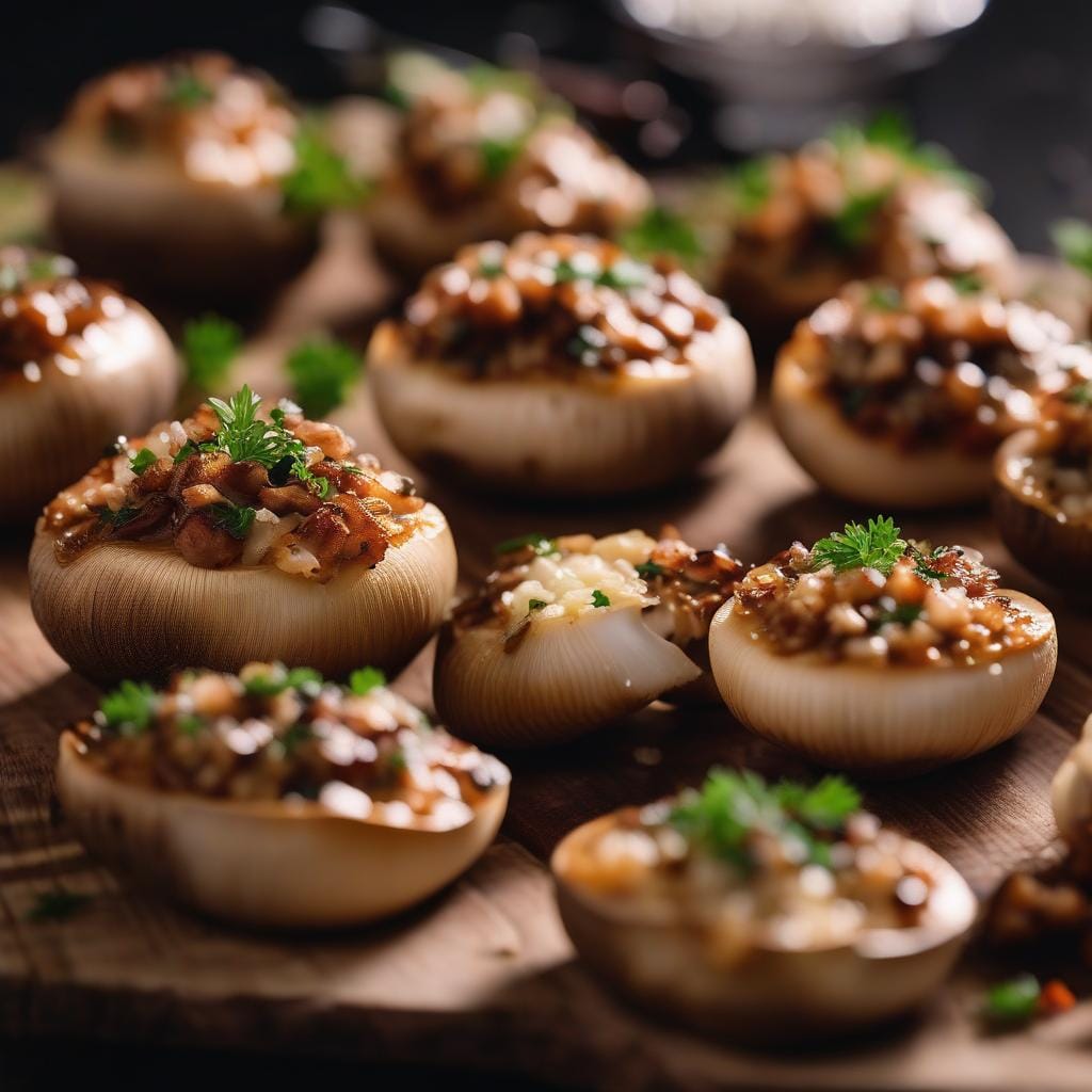 Mary Berry Stuffed Mushrooms