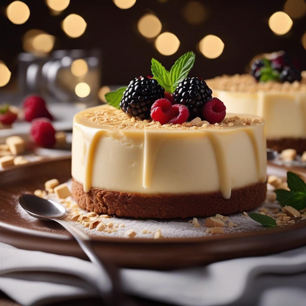 Nigella White Chocolate Cheesecake