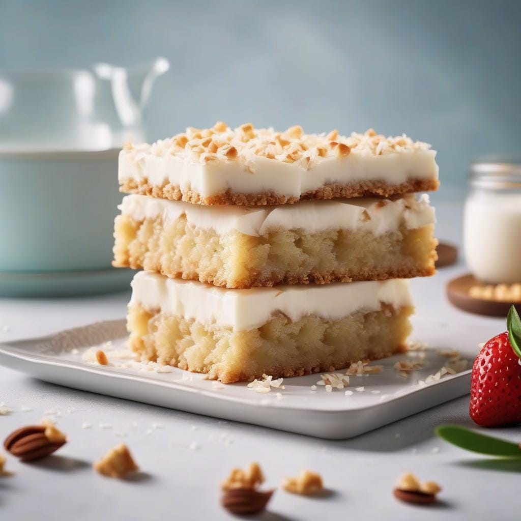 Mary Berry Coconut Tray Bake