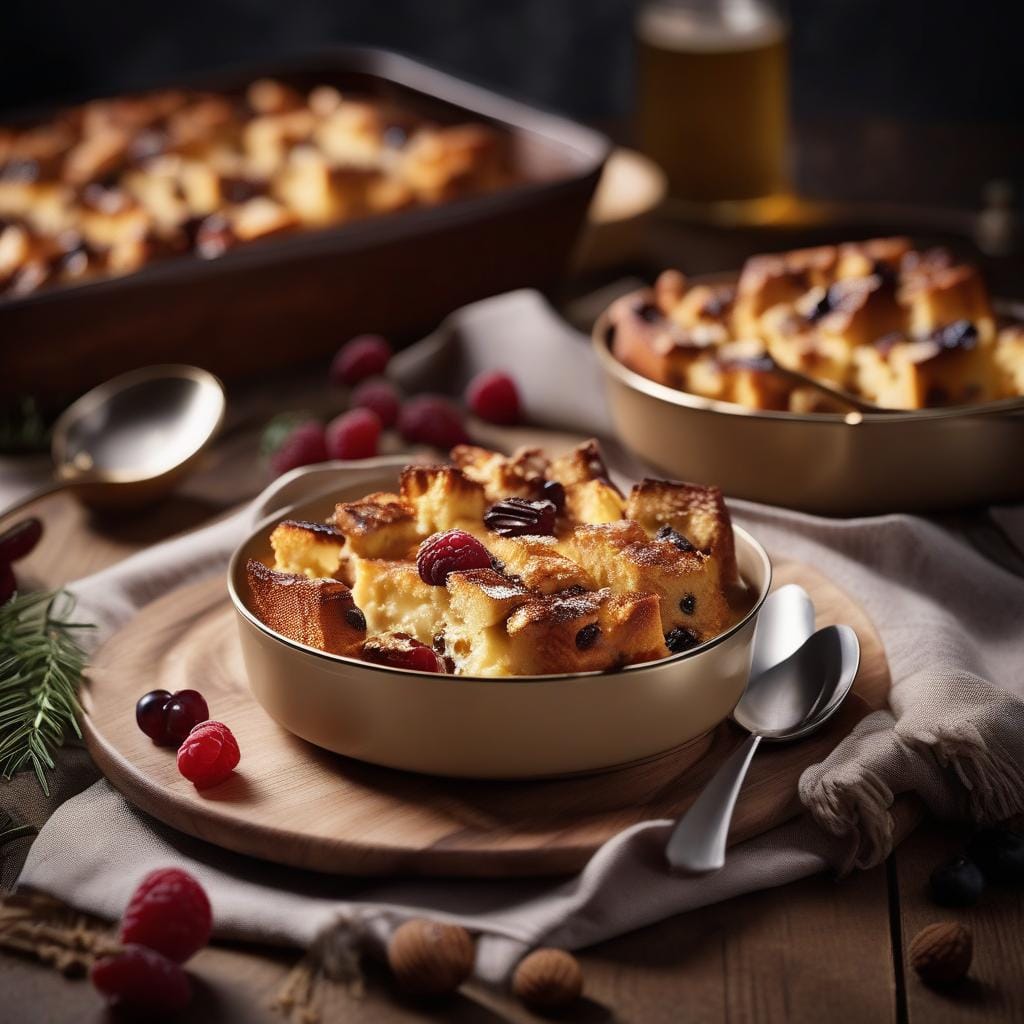 James Martin Panettone Bread And Butter Pudding