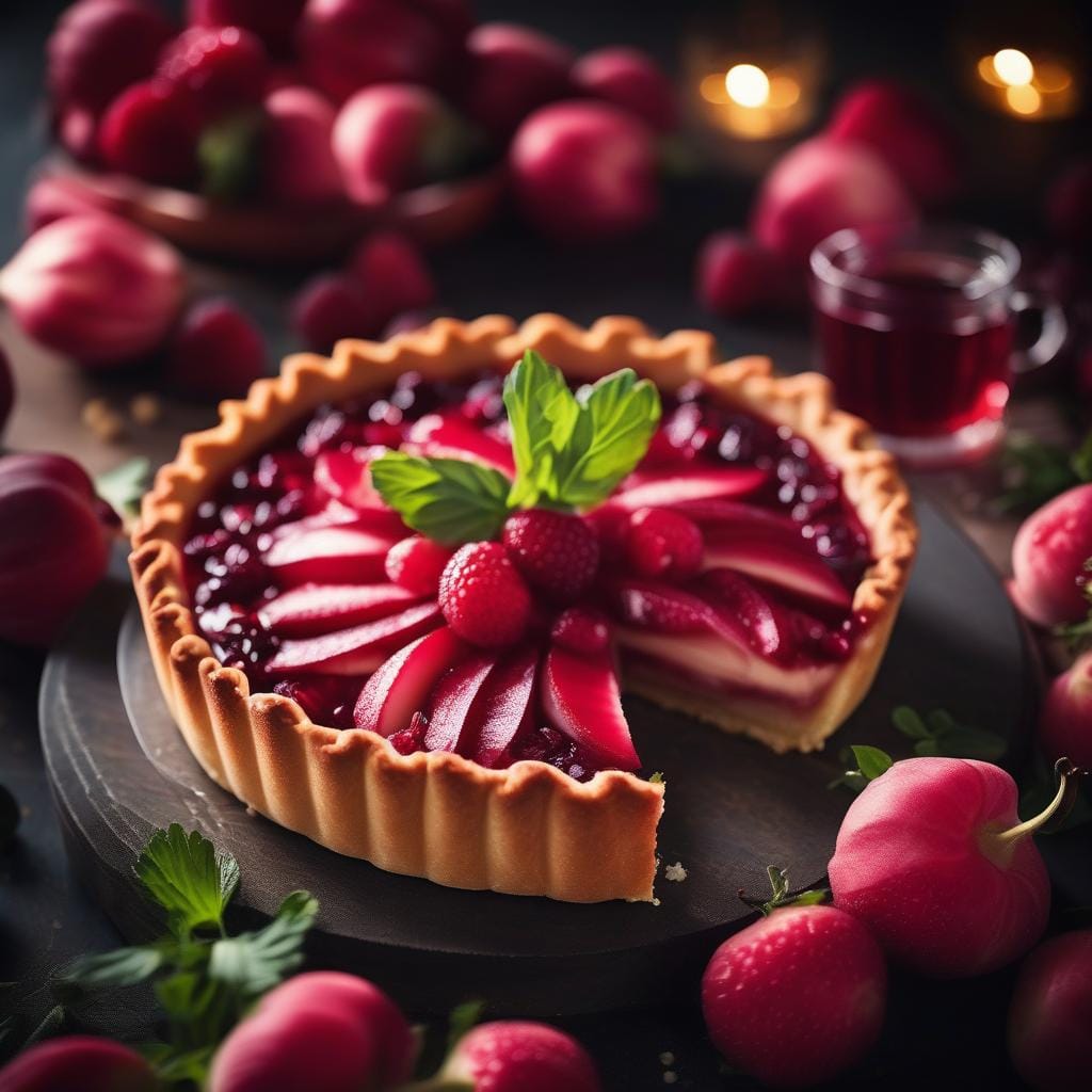 Nigella Rhubarb Tart