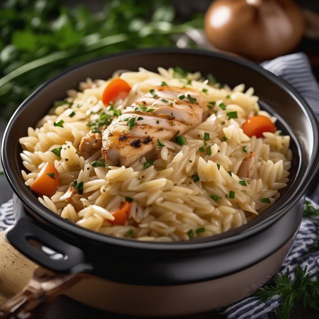 Nigella Chicken Orzo Slow Cooker