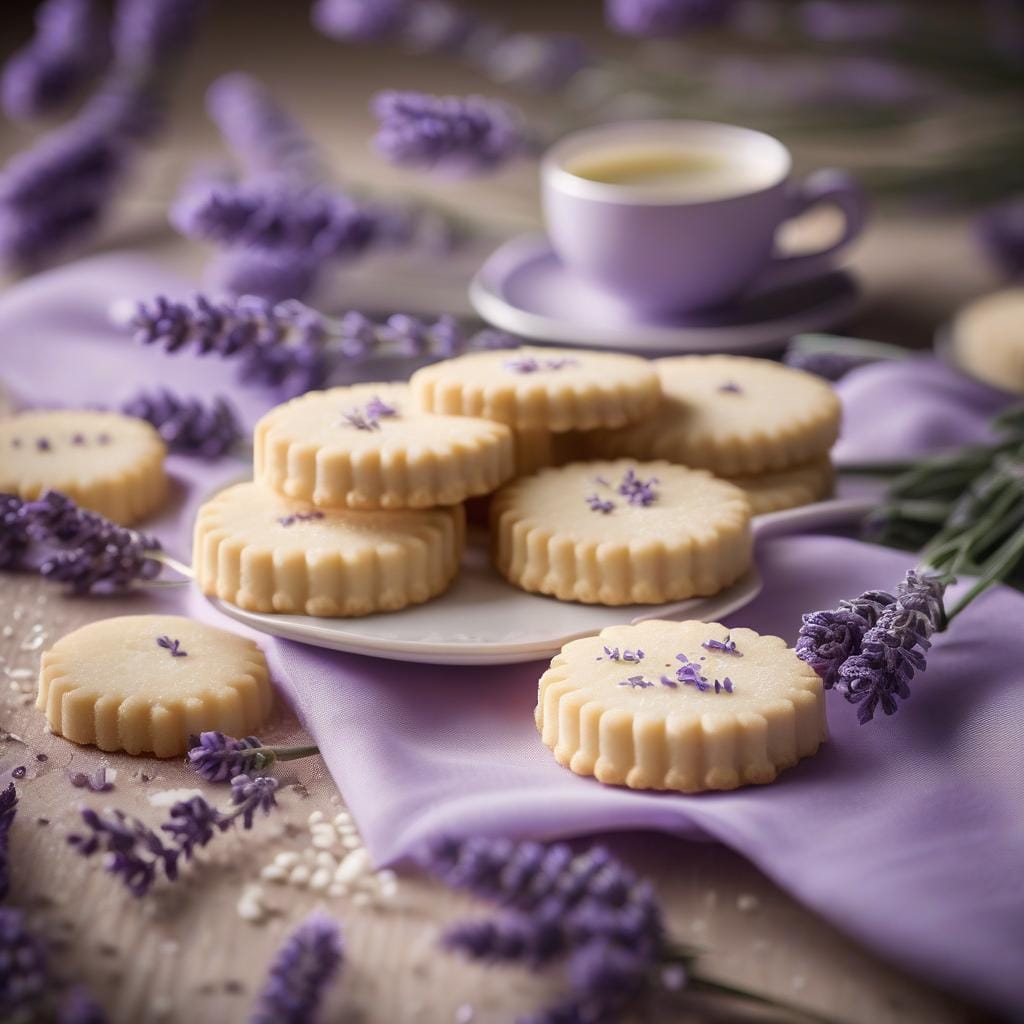 Mary Berry Lavender Shortbread