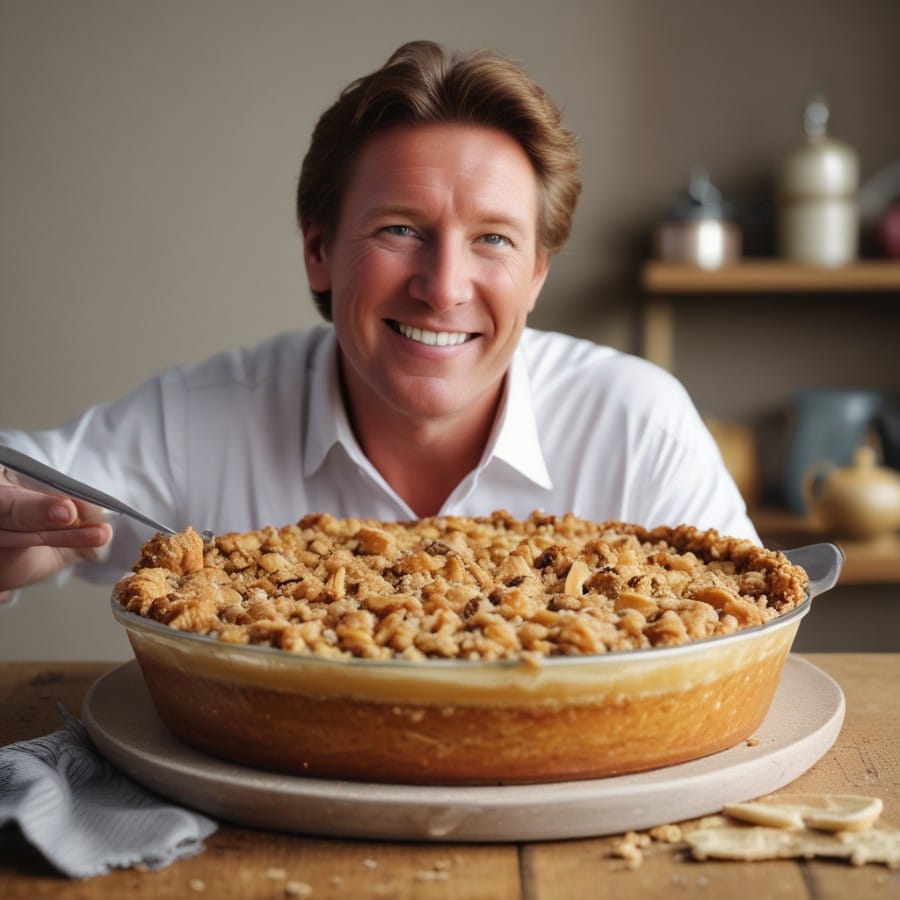 James Martin Apple Crumble