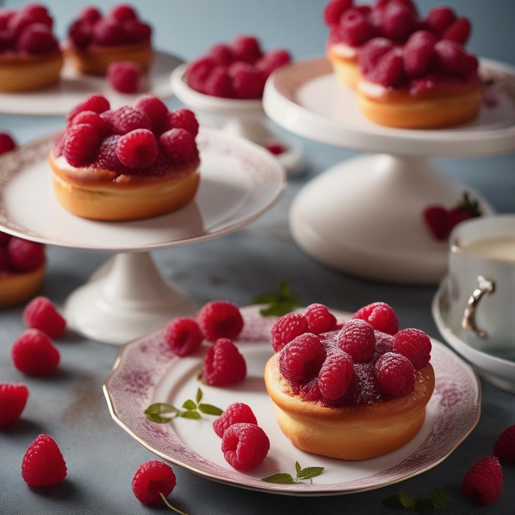 Mary Berry Raspberry Buns