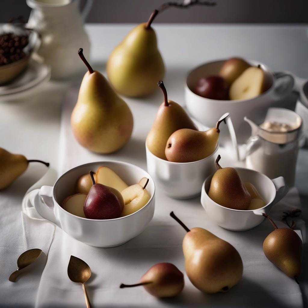 Mary Berry Poached Pears