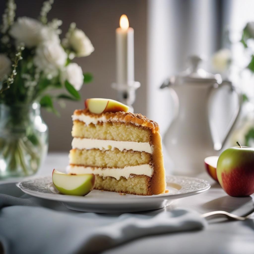 Nigella Apple Sponge Cake