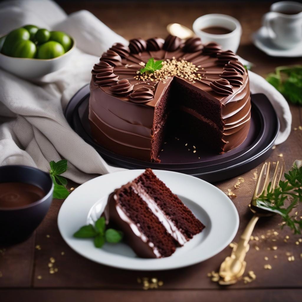 Nigella Chocolate Courgette Cake