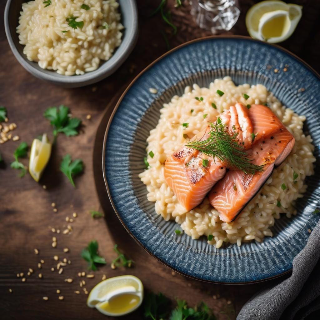 How to Make Salmon Risotto Recipe Mary Berry