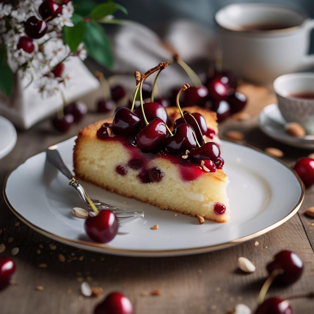 Mary Berry Cherry and Almond Cake Recipe