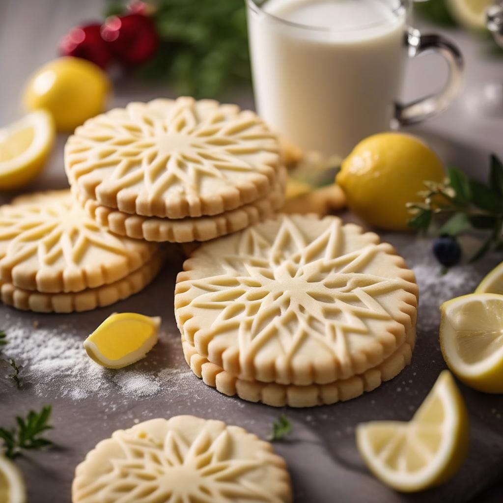 Mary Berry Lemon Shortbread Biscuits Recipe