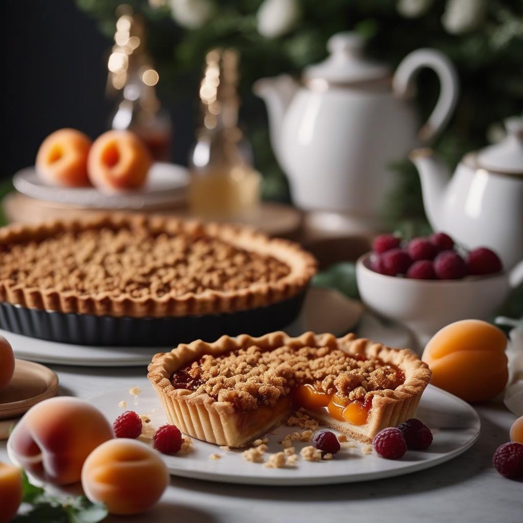 How to Make Mary Berry Apricot Crumble Tart