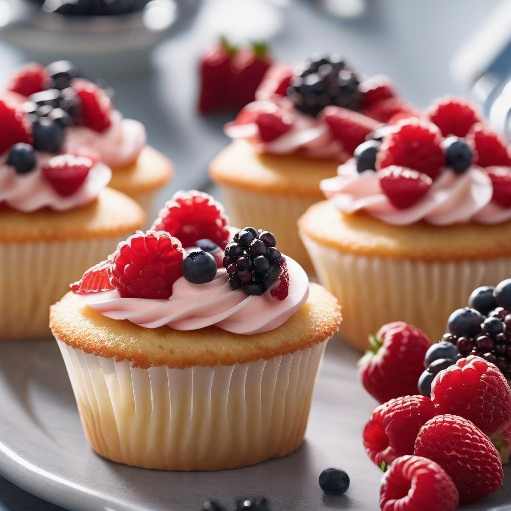 Mary Berry Victoria Sponge Cupcakes Recipe