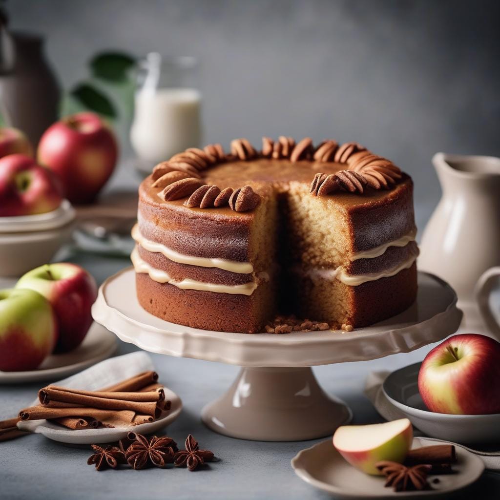 Mary Berry Apple and Cinnamon Cake Recipe