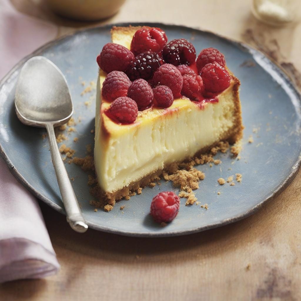 Nadiya Hussain’s Back-to-Front Baked Cheesecake