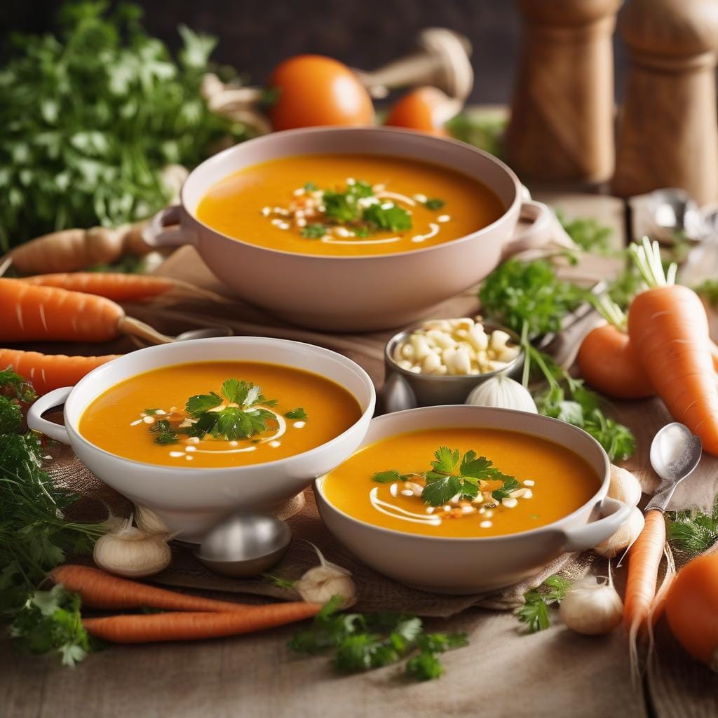 Mary Berrys Carrot and Coriander Soup