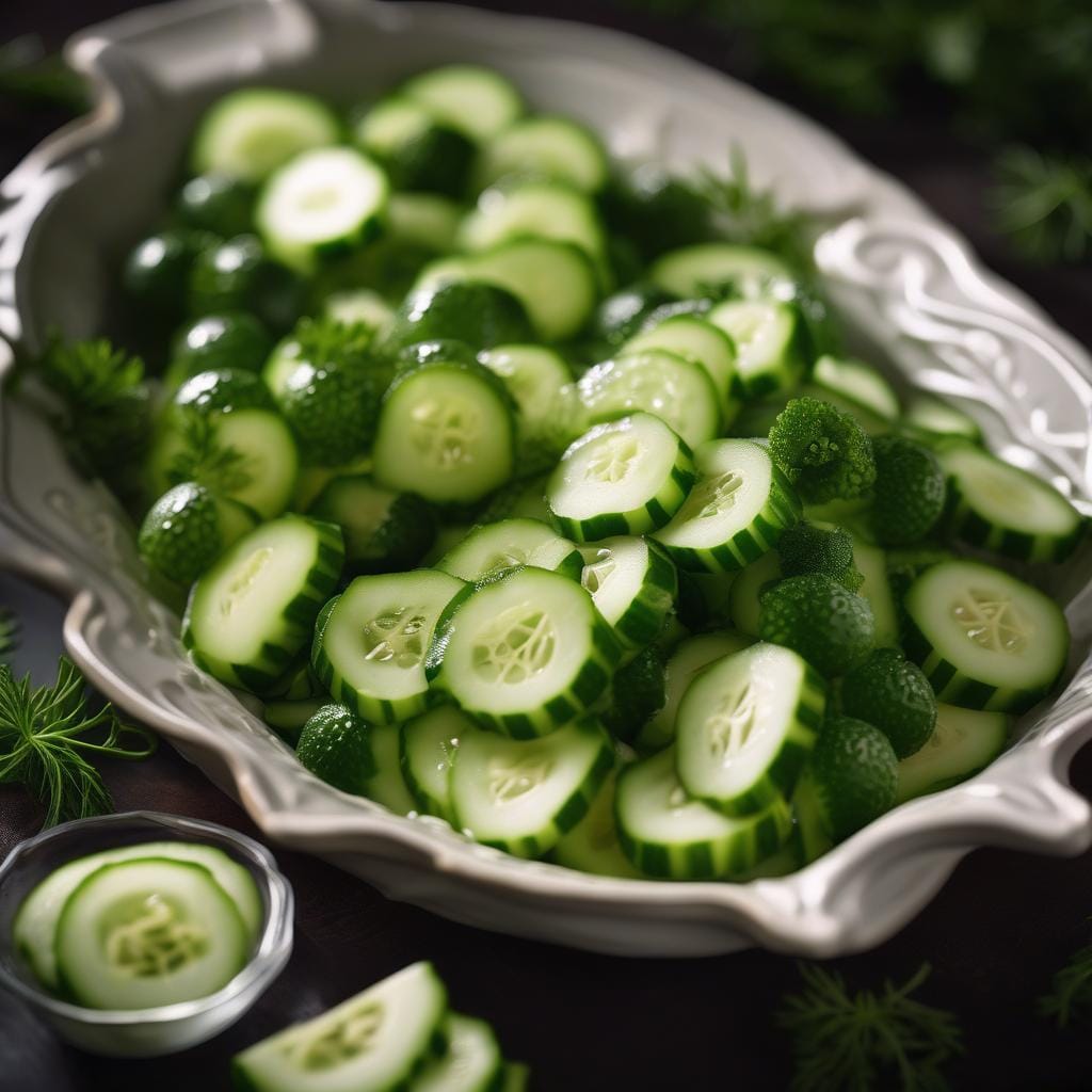 Nigella Pickled Cucumber