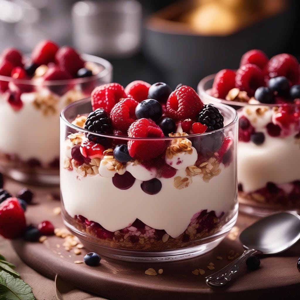 Three Sisters Bake: Berry Cranachan Mess