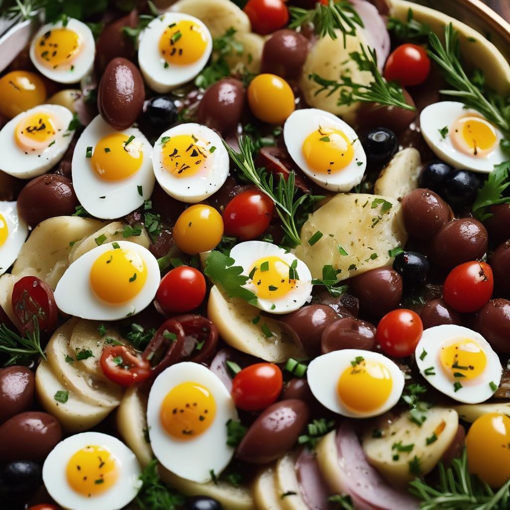 Nadiya Hussain’s Family Favourites: Niçoise bake
