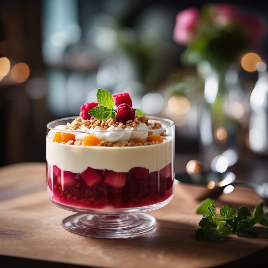 Nathan Outlaw’s Restaurant Nathan Outlaw: Rhubarb & orange trifle