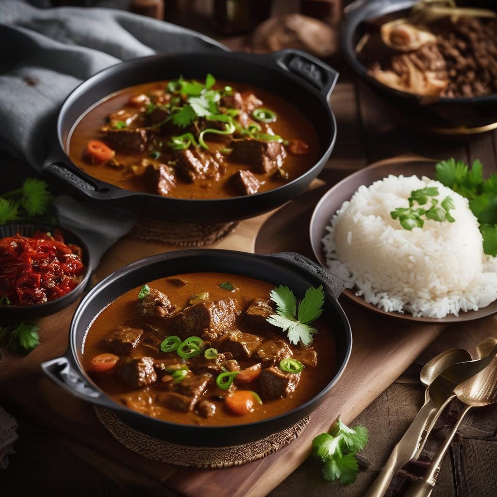 Tom Kerridge’s Malaysian-style beef curry