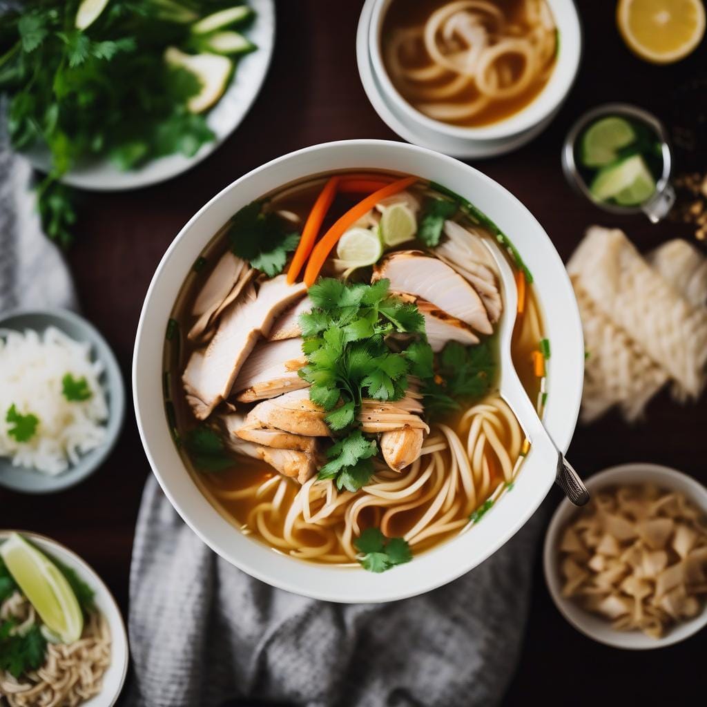 Andrea Nguyen’s Vietnamese Food Any Day: Roast Chicken Noodle Soup