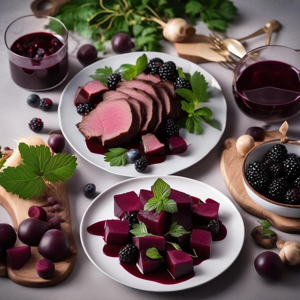 James Martin’s Great British Adventure: Venison with Beetroot & Blackberries