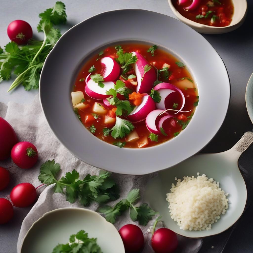 Simon Rogan: Radish stew