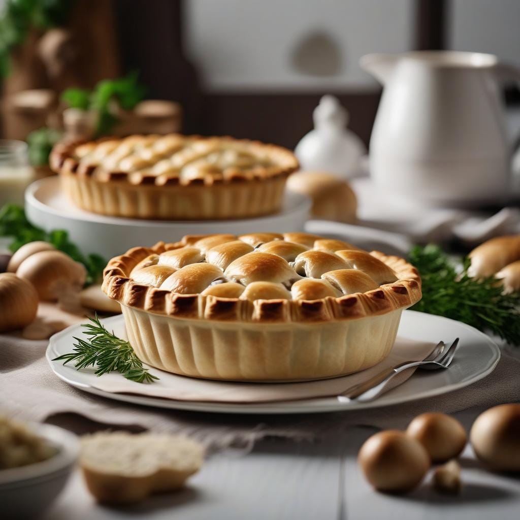 Delia Smith Chicken and Mushroom Pie Recipe