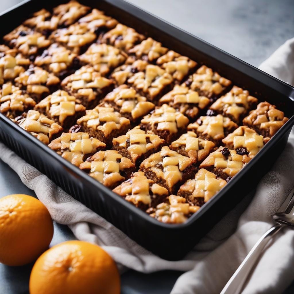 Mary Berry Sultana and Orange Traybake Recipe