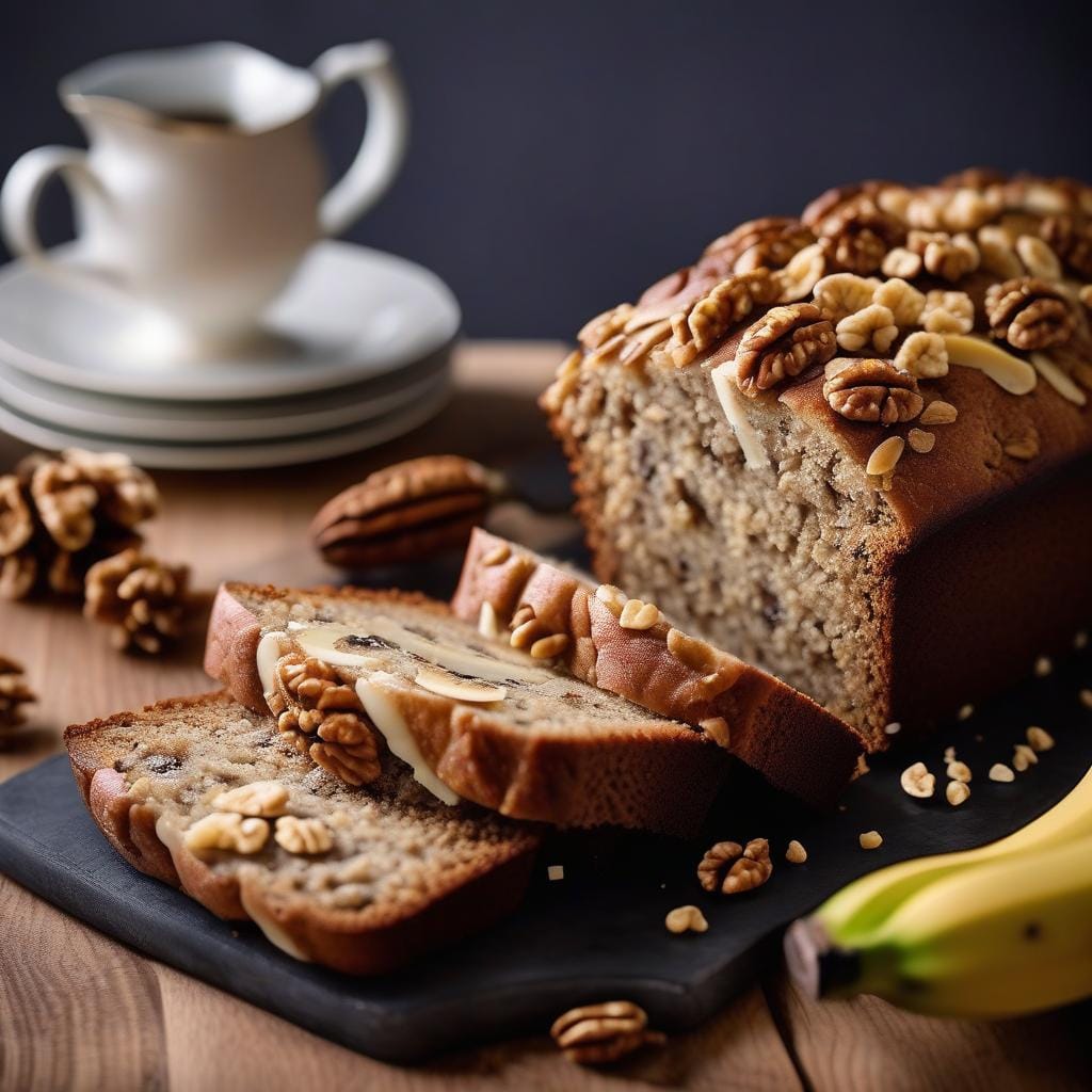 Mary Berry Banana and Walnut Loaf Recipe