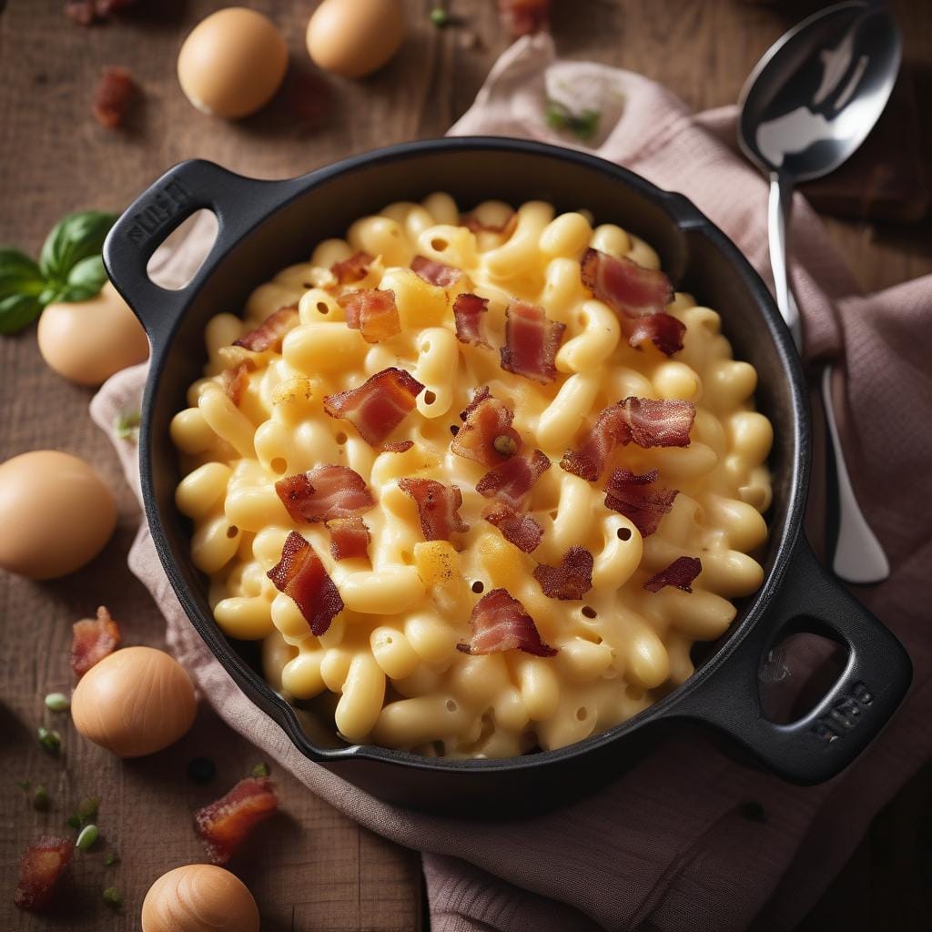 Mary Berry Macaroni Cheese with Bacon Recipe