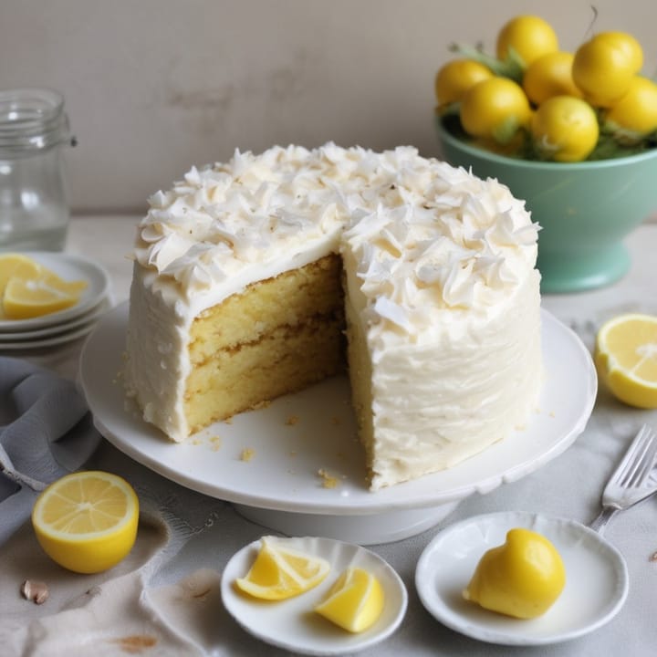 Mary Berry Lemon And Coconut Cake